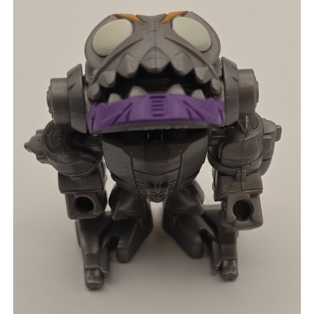 Transformers - Gnaw the Sharkticon Action Figure - Gray/Orange/Red - Used